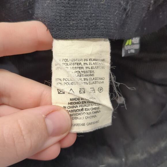 Oakley Fitted Baseball Cap Gray XL Classic Low A- Flex Vented Holes 6 Panel - Picture 10 of 10